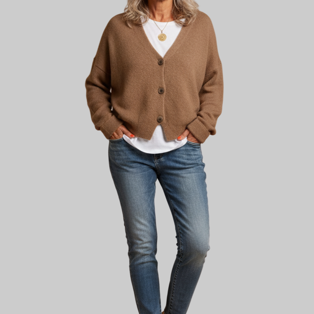 Améline™ | Gilet en Maille Douce