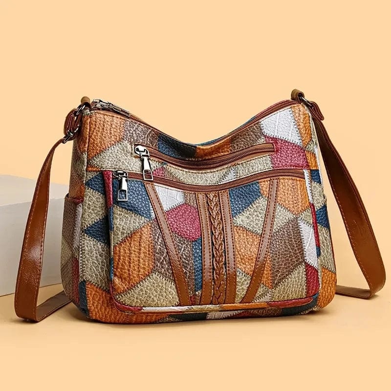 Élodie™ | Sac patchwork mosaïque