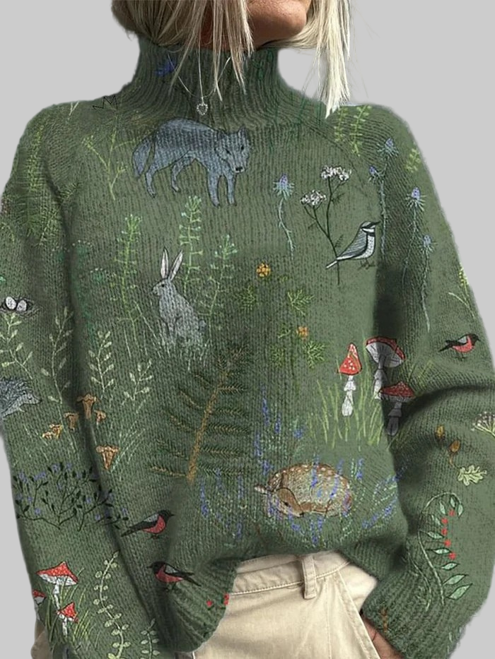 Maéliane™ | Pull Chaud à Col Montant