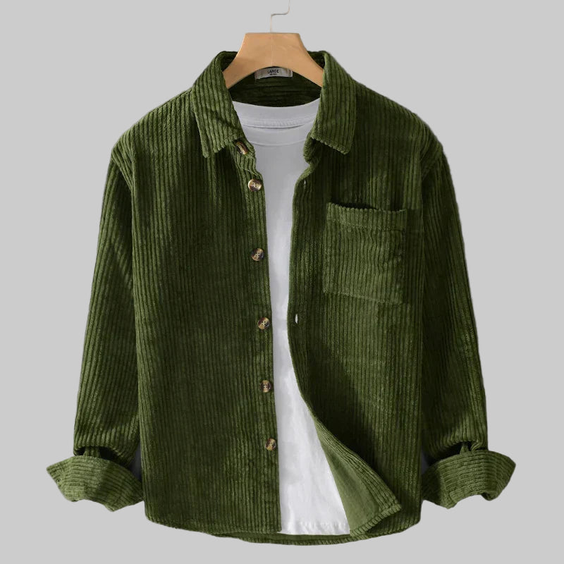 Marceau™ | Chemise en Velours Côtelé